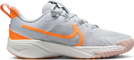 Кросівки дитячі Nike STAR RUNNER 4 NN (PS) сіро-помаранчеві DX7614-008