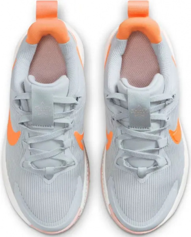 Кросівки дитячі Nike STAR RUNNER 4 NN (PS) сіро-помаранчеві DX7614-008