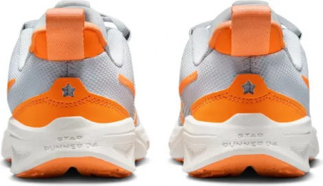 Кросівки дитячі Nike STAR RUNNER 4 NN (PS) сіро-помаранчеві DX7614-008