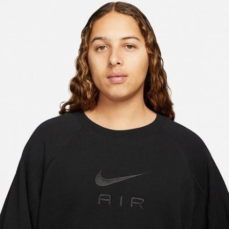 Світшот Nike AIR FT CREW чорний DV9829-010