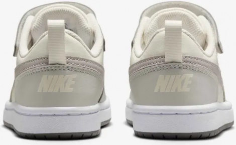 Кроссовки детские Nike COURT BOROUGH LOW RECRAFT (PS) молочно-бежевые DV5457-127
