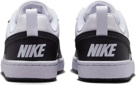 Кроссовки подростковые Nike COURT BOROUGH LOW RECRAFT (GS) бело-черные DV5456-131