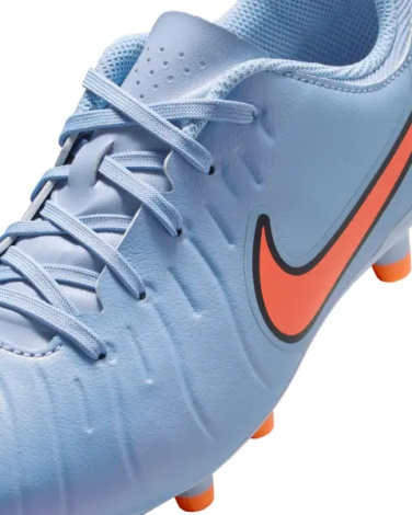 Бутси дитячі Nike JR TIEMPO LEGEND 10 ACADEMY FG/MG світло-синьо-помаранчеві DV4348-402