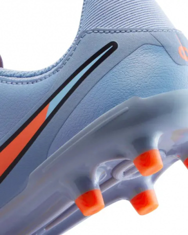 Бутси дитячі Nike JR TIEMPO LEGEND 10 ACADEMY FG/MG світло-синьо-помаранчеві DV4348-402