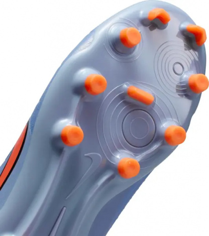 Бутси дитячі Nike JR TIEMPO LEGEND 10 ACADEMY FG/MG світло-синьо-помаранчеві DV4348-402