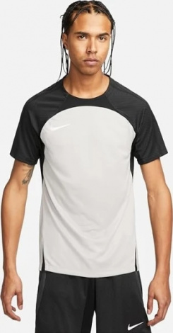 Футболка Nike DF STRKE III JSY SS серо-черная DR0889-052