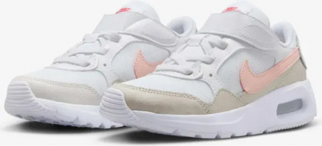 Кросівки дитячі Nike AIR MAX SC (PSV) біло-бежево-персикові CZ5356-122