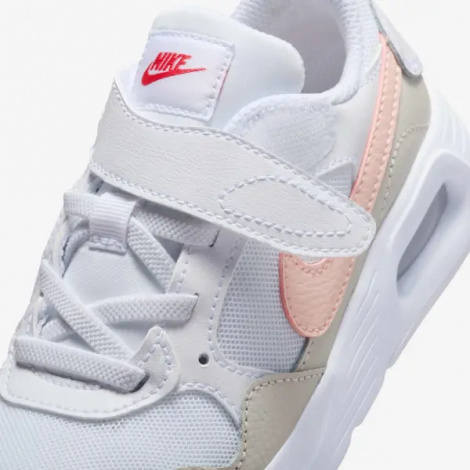 Кросівки дитячі Nike AIR MAX SC (PSV) біло-бежево-персикові CZ5356-122