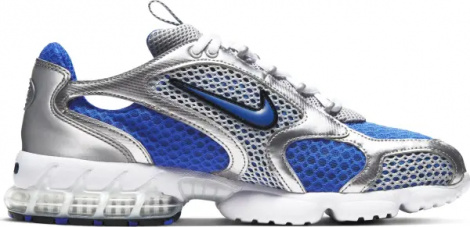 Кросівки Nike AIR ZOOM SPIRIDON CAGE 2 срібно-сині CJ1288-002