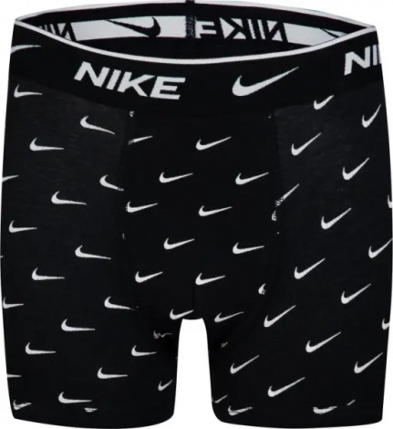 Труси (боксерки) підліткові Nike DRI-FIT ESSENTIAL COTTON STRETCH BOXER SHORTS блакитні, чорні, сірі (3 штуки) 9N0847-F66