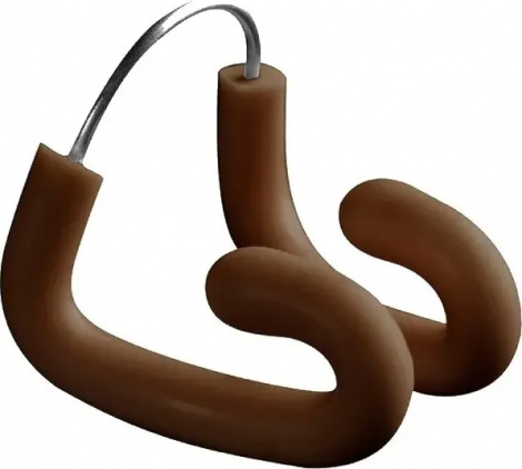 Зажим для носа Arena SUPER NOSE CLIP темно-коричневый 95167-200