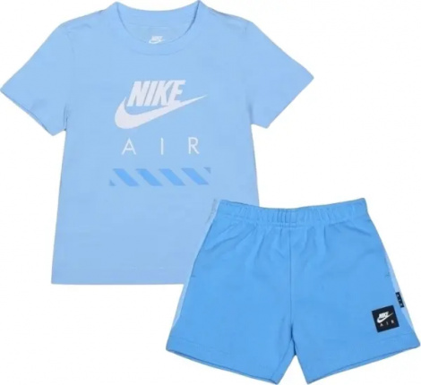 Комплект летний детский Nike AIR голубо-синий 86M753-B9F