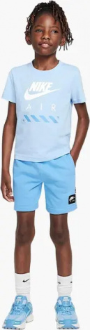 Комплект летний детский Nike AIR голубо-синий 86M753-B9F