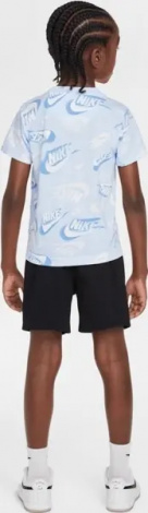 Комплект летний детский Nike ON THE MOVE голубо-черный 86M723-023
