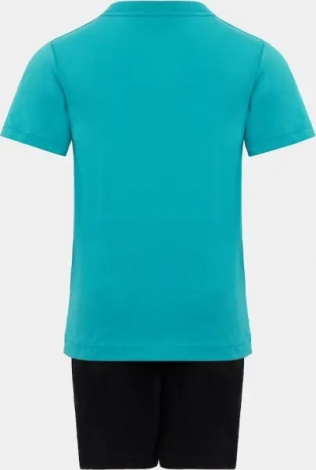 Комплект летний детский Nike OUTSIDE THE LINES бирюзово-черный 86M690-023