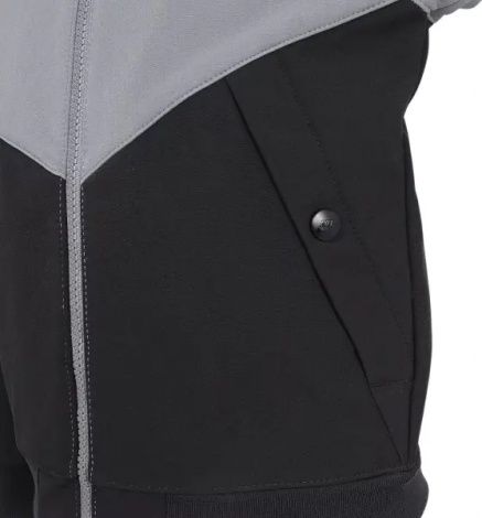 Куртка дитяча Nike FUTURA SOFTSHELL сіро-чорна 86L975-M19