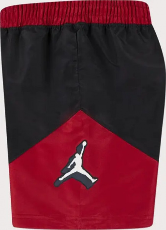 Комплект летний детский Nike JORDAN STACKED PLAY черно-красный 85D768-023