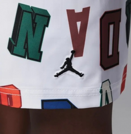 Комплект літній дитячий Nike JORDAN COURT OF LEGENDS чорно-білий 85D705-782