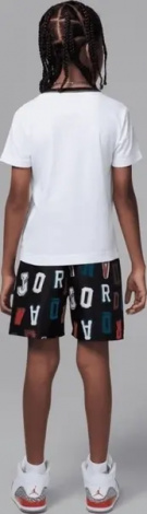 Комплект летний детский Nike JORDAN COURT OF LEGENDS бело-черный 85D705-023