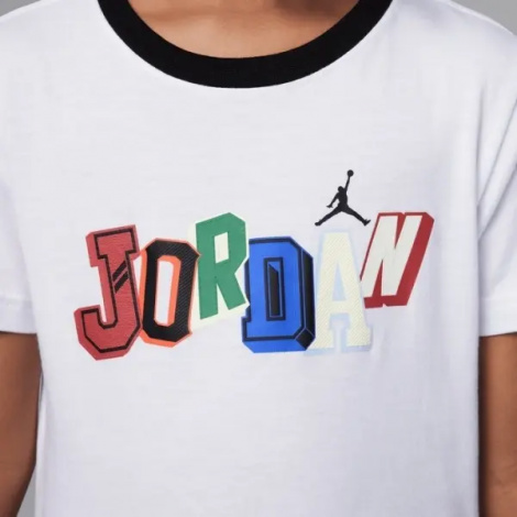 Комплект летний детский Nike JORDAN COURT OF LEGENDS бело-черный 85D705-023