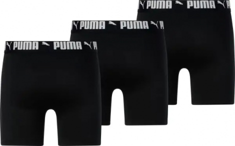 Труси (боксерки) Puma ATHLETIC BOXER BRIEFS 3P чорні (3 штуки) 859429-01
