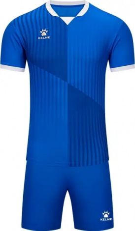 Комплект футбольной формы Kelme BRAGA II сине-белый 8551ZB11083.9481