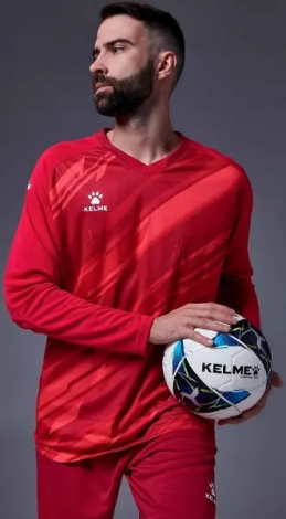 Комплект вратарской формы Kelme ZAMORA II красный 7361ZB1256.9600