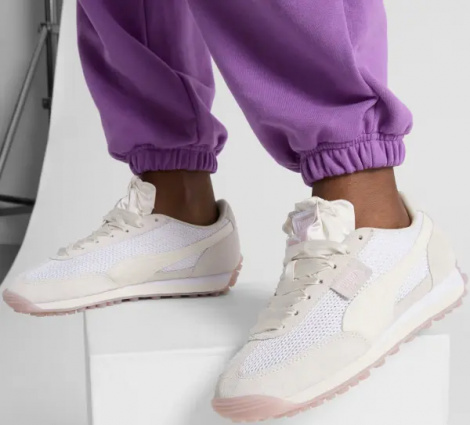 Кроссовки женские Puma EASY RIDER BALLET бежево-белые 401069-01