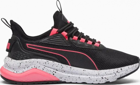 Кросівки жіночі Puma AMPLIFIER SPECKLE чорно-рожеві 399145-02