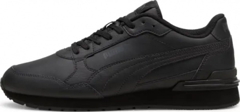 Кроссовки Puma ST RUNNER V4 LEATHER черные 399068-09