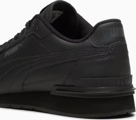 Кроссовки Puma ST RUNNER V4 LEATHER черные 399068-09