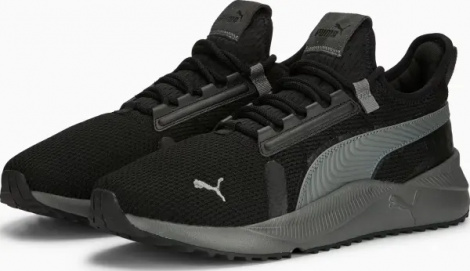 Кроссовки Puma PACER FUTURE STREET KNIT черно-серые 391132-02