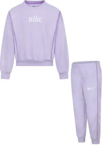 Спортивний костюм дитячий Nike ESSENTIALS світло-фіолетовий 36M606-P6I