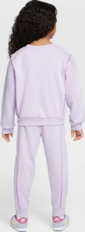 Спортивний костюм дитячий Nike ESSENTIALS світло-фіолетовий 36M606-P6I