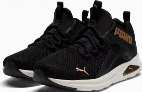 Кроссовки беговые женские Puma ENZO 2 REVAMP черно-золотые 310203-02