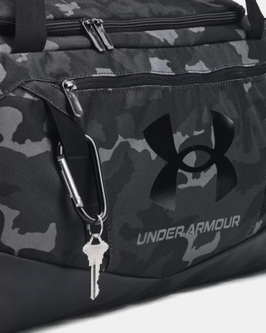 Сумка спортивна Under Armour UNDENIABLE 5.0 DUFFLE SM чорно-сірий камуфляж 1369222-007