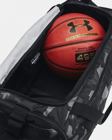 Сумка спортивна Under Armour UNDENIABLE 5.0 DUFFLE SM чорно-сірий камуфляж 1369222-007