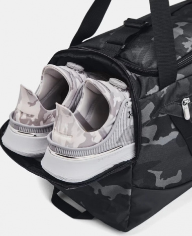 Сумка спортивна Under Armour UNDENIABLE 5.0 DUFFLE SM чорно-сірий камуфляж 1369222-007