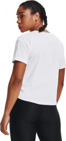 Футболка жіноча Under Armour CHROMA GRAPHIC біло-помаранчева 1366006-100