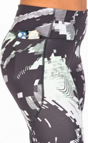 Легінси жіночі Under Armour OUTRUN THE STORM сірі 1365646-010