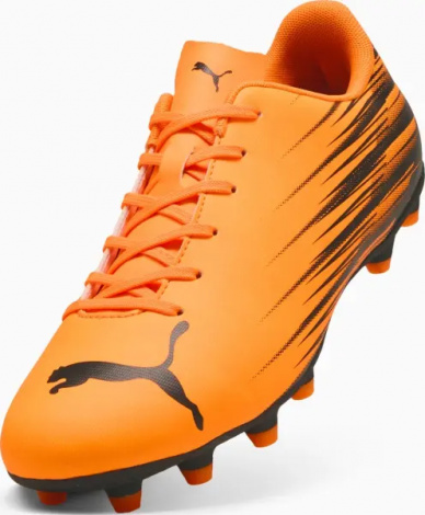 Бутсы Puma ATTACANTO II FG/AG оранжево-черные 108493-04