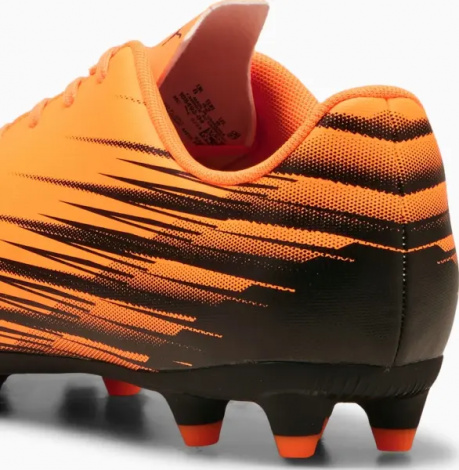 Бутсы Puma ATTACANTO II FG/AG оранжево-черные 108493-04