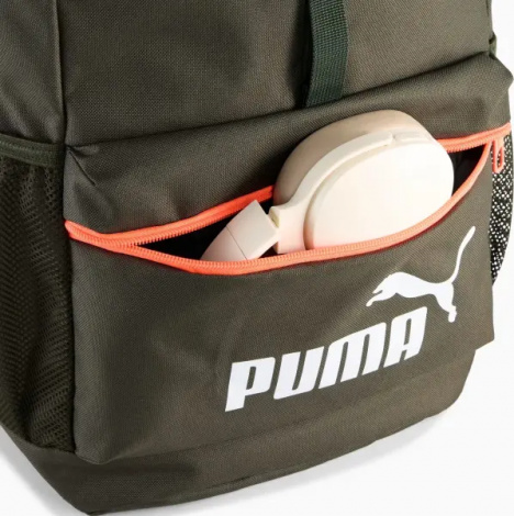 Рюкзак підлітковий Puma PHASE HOODED BACKPACK YOUTH 20L оливковий 091736-09