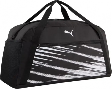 Сумка спортивна Puma ATTACANTO M 41L чорно-біла 091630-01