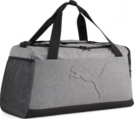 Сумка спортивная Puma BUZZ HEATHER SMALL SPORT 35L серая 091378-01