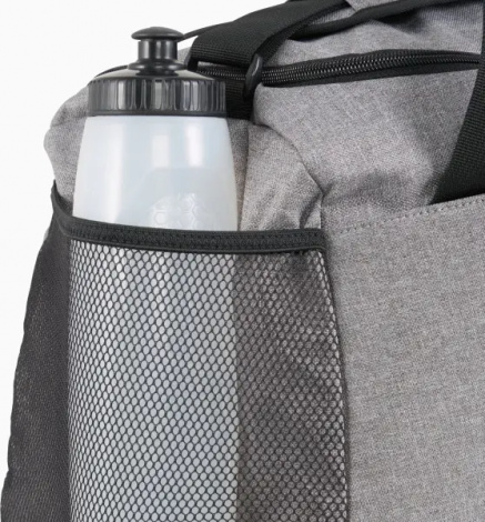 Сумка спортивная Puma BUZZ HEATHER SMALL SPORT 35L серая 091378-01