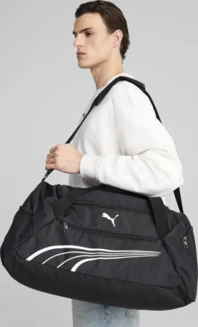 Сумка спортивная Puma FUNDAMENTAL MEDIUM SPORT черная 091189-01