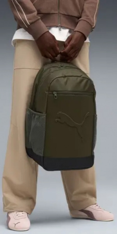 Рюкзак Puma BUZZ BACKPACK 28L темно-оливковий 091153-09