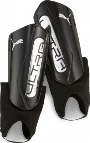 Щитки футбольні Puma ULTRA LIGHT ANKLE чорно-срібні 030991-03