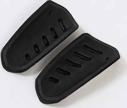 Щитки футбольные Puma ULTRA LIGHT SLEEVE черно-серебряные 030989-03